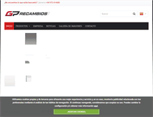 Tablet Screenshot of es.gprecambios.com